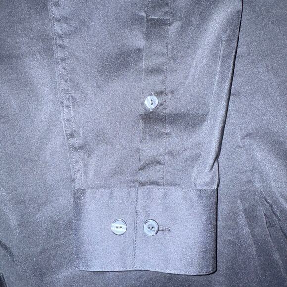 Black Reaction Slim Fit Button Down - Picture 7 of 9